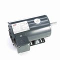 Leeson Special Voltage Motor, 1 HP, 3 Ph, 60 Hz, 575 V, 3600 RPM, 56 Frame, DP LM34064